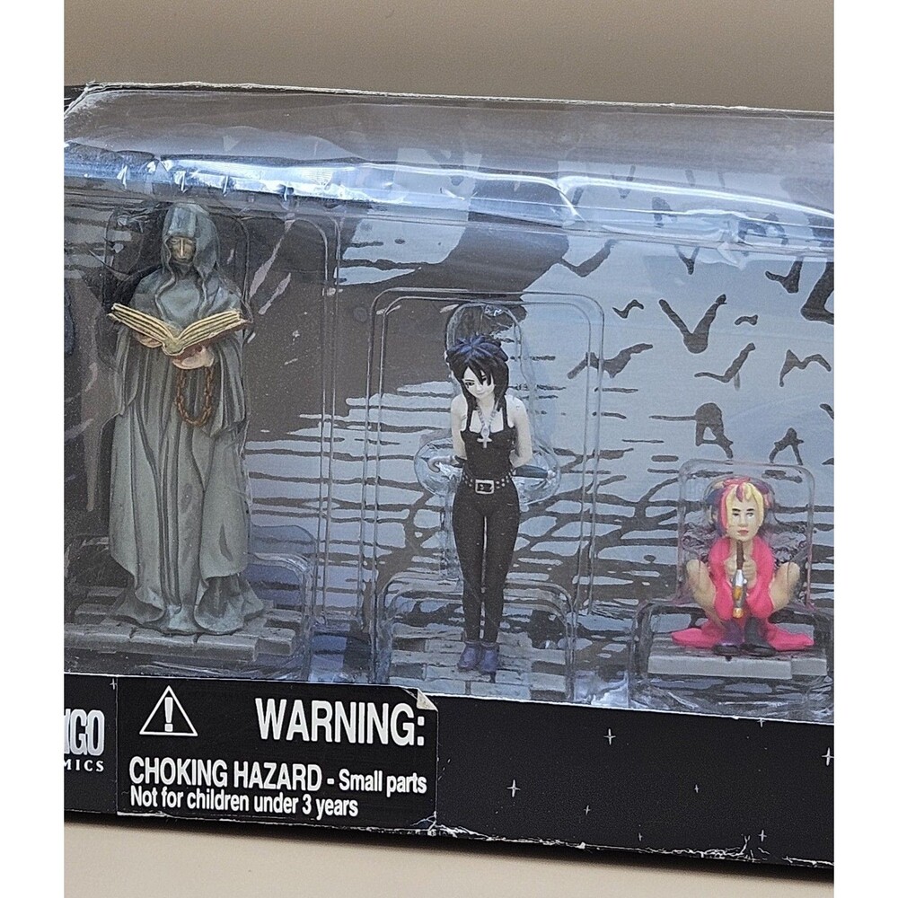 DC Vertigo Sandman Endless 7 Figure PVC Set 10th Anniversary 1998 Rare - Picture 8 of 9